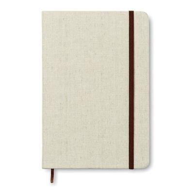 Carnet A5 bicolore couverture en toile robuste Sev