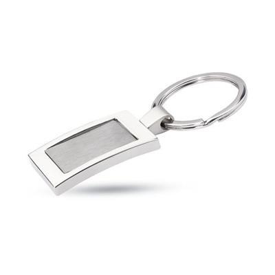 Porte-clés rectangulaire métal Harros