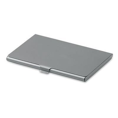 Etui cartes de visite en métal argenté Stanley