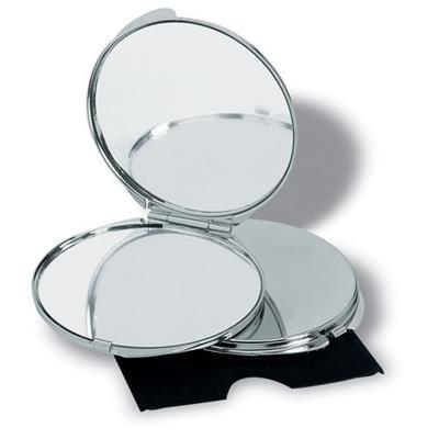 Miroir de luxe chromé en métal Cuapas