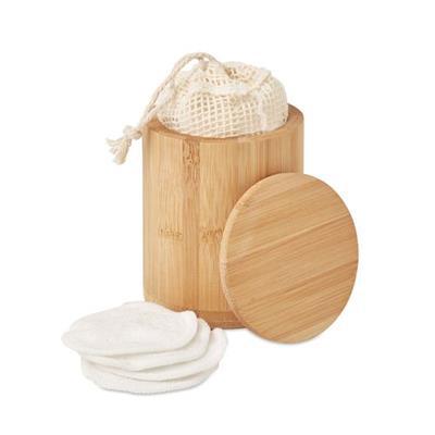 Set de pads en fibre de bambou Belle