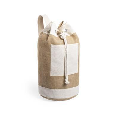 Balluchon bimatière au design bicolore Loops