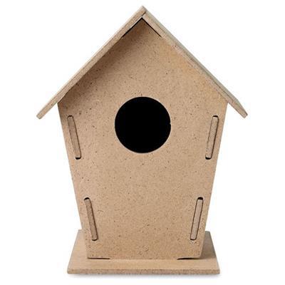 Nichoir en bois recyclé couleur naturel Nido
