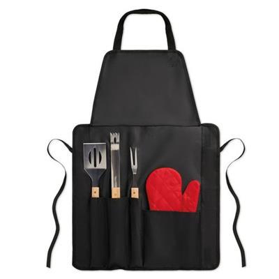 Ensemble d'outils de BBQ en PET Donou