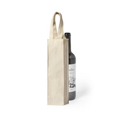 Sac pour bouteille en polycoton écologique Yaiza