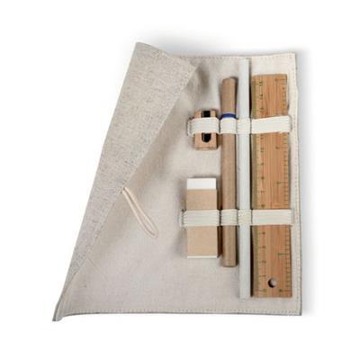 Set d'outil sous pochette en coton enroulé Ecost