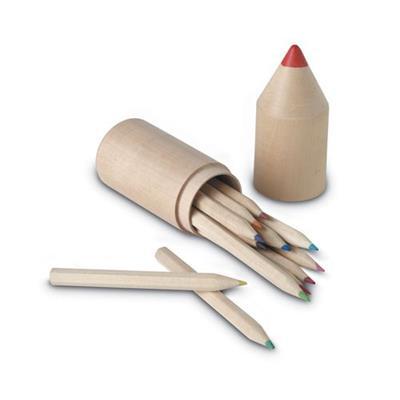 Set 12 crayons en bois Coloriage
