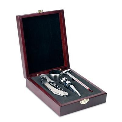 Set vin classique en bois Premier
