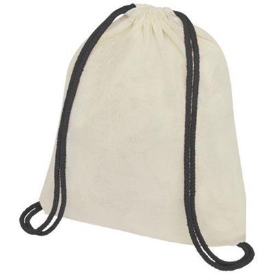 Sac à dos coton cordons de serrage colorés 5L Gena