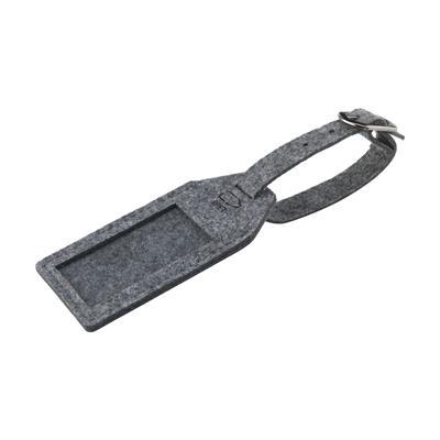 Étiquette de bagage écologique en feutre RPET Voay