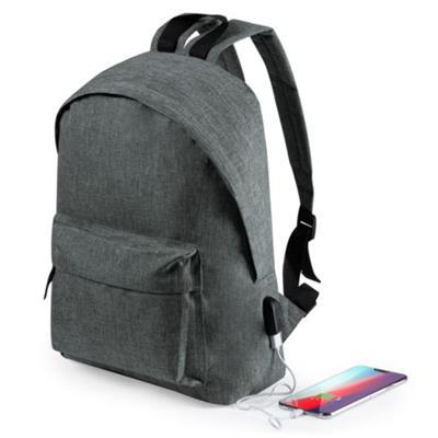 Sac à dos avec connexion USB polyester Norio
