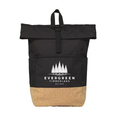Sac à dos en RPET bimatière fermeture enroulé Blad
