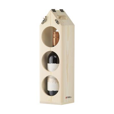 Coffret-cadeau à vin avec casier en bois Maly