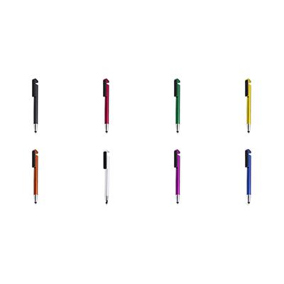 Stylo bille stylet nettoyeur d'écran en métal Boxy