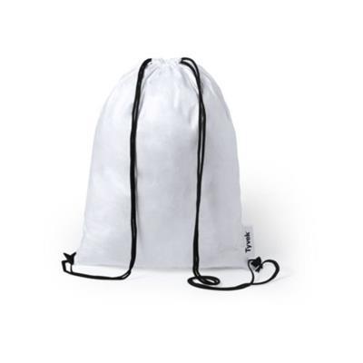 Sac à dos cordon recyclable en tyvek Sandialo