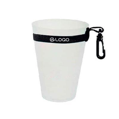 porte-gobelet mousqueton silicone coloré Wrister