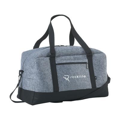 Sac week-end en feutre RPET bicolore Raklet