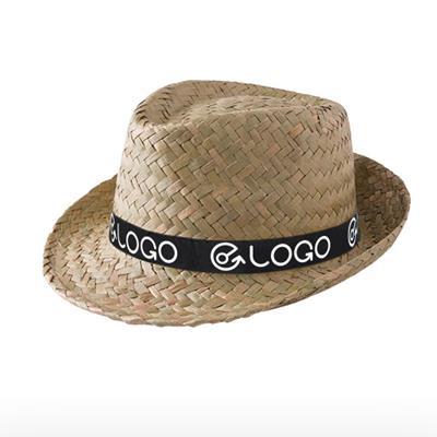 Chapeau de paille blanc ou vert naturel Tura