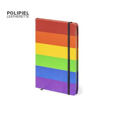 Carnet A5 avec couverture multicolore Locomix