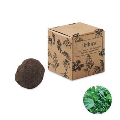 Kit culture graines dans une boîte en carton Bom