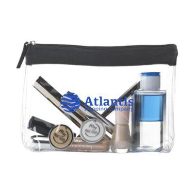 Trousse de toilette transparente chic Pigna