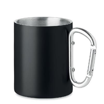 Tasse en métal avec anse mousqueton 300 ml Trumba