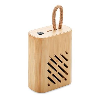 Haut-parleur sans fil 3W en bambou Odrey