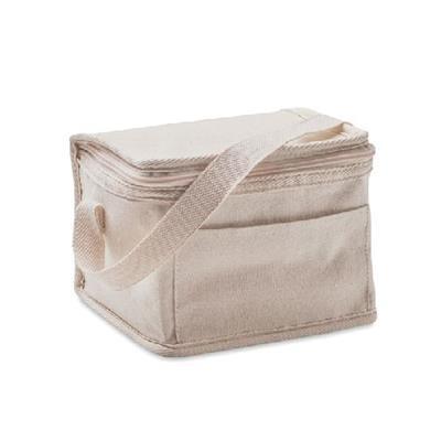 Sac isotherme pour 6 canettes en coton Evan