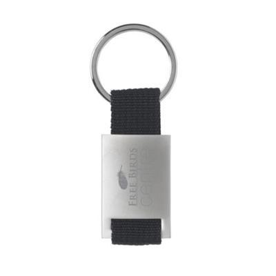 Porte-clés bi-matière chic et élégant Eloy