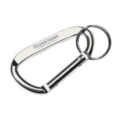 Mousqueton porte-clés en aluminium Carabine