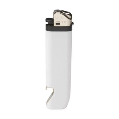 Briquet de qualité avec ouvre-bouteille Flaming