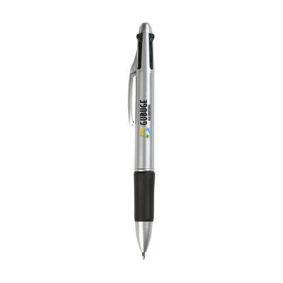 Stylo 4 couleurs avec embout antidérapant Mariner