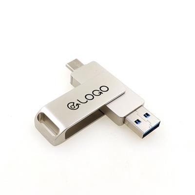 Clé USB et OTG type C 3.0 avec corps en métal Zaam