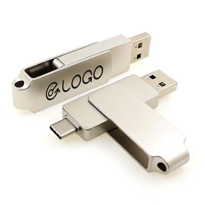 Clé USB et OTG type C 2.0 couvercle rotatif Berril