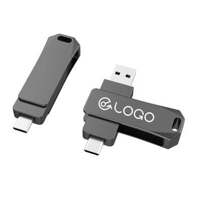 Clé USB et OTG type C 2.0 design unicolore Vianies