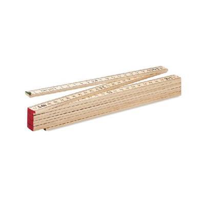 Règle de charpentier en bois durable 2m Aratech