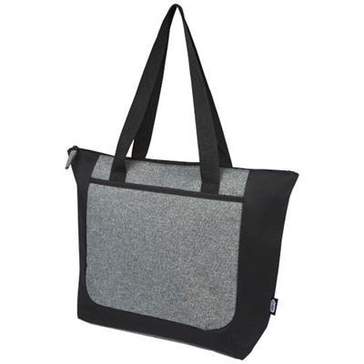 Sac shopping bicolore à fermeture éclair Reclaim