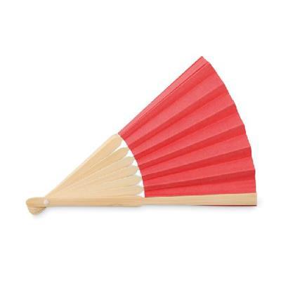 Eventail en bambou avec tissu en papier Farnio