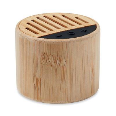 Haut-parleur sans fil original en bambou Maneno