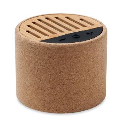Haut-parleur de 300 mAh sans fil en liège Wyendi