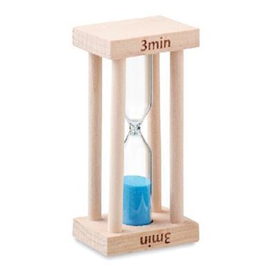 Sablier pratique en bois 3 minutes pratique Ciery