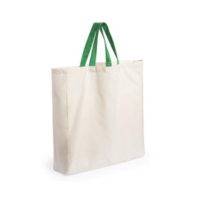 Sac de cours en 100 % coton avec soufflet Aloe