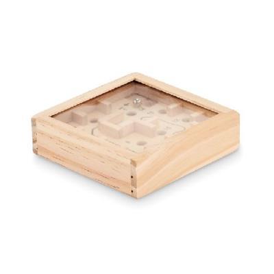 Jeu de labyrinthe en bois de pin Zaoky