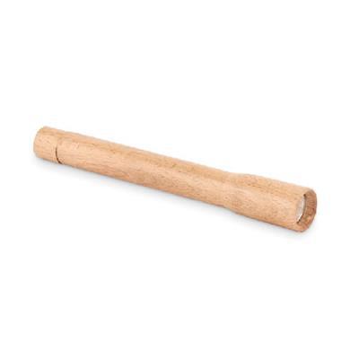 Torche en bois de hêtre avec lumière COB 5W Telas