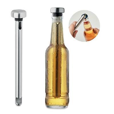 Décapsuleur et bâton réfrigéran en acier inox Mael