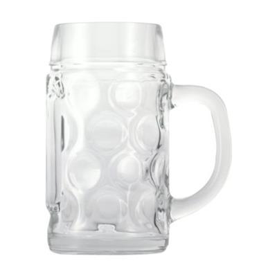Bock à bière en verre de grande capacité Octo