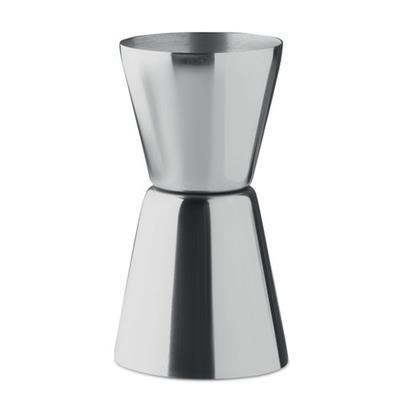 Verre doseur double en acier inoxydable Frozen