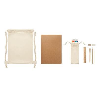 Set de dessin pour enfants avec sac cordon Fundraw