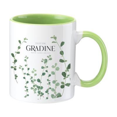 Mug en céramique avec intérieur coloré Colorado