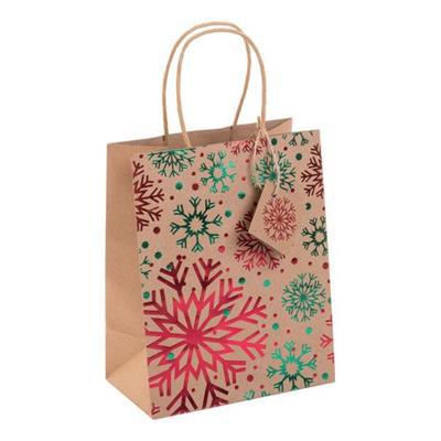 Sac cadeau en papier kraft recyclé Nelly